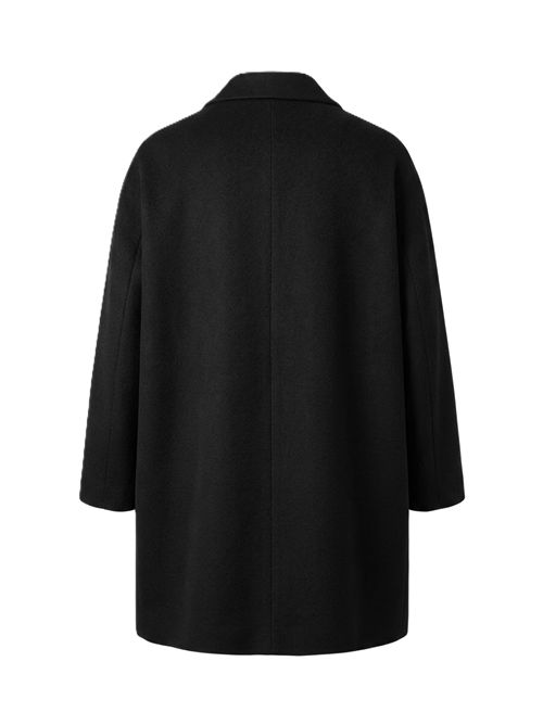 Cappotto trequarti nero ALBERTO BIANI | OO810W0003990